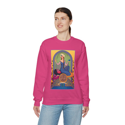 December & Tanzanite (from the Gem Series) by Sofia Chiostri Heavy Blend™ Crewneck Sweatshirt