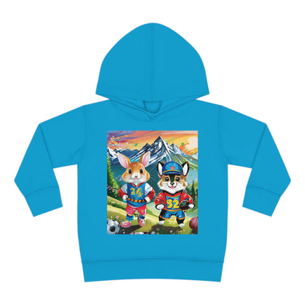 Animal Athletes Toddler Pullover Fleece Hoodie