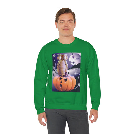 The Startled Pumpkin Unisex Heavy Blend™ Crewneck Sweatshirt