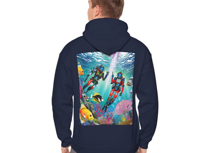 FBI Robot Dive Team – Heavy Blend™ Hooded Sweatshirt