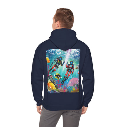 FBI Robot Dive Team – Heavy Blend™ Hooded Sweatshirt