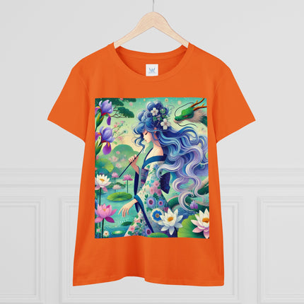 Fairy of the Koi Pond Cotton Tee