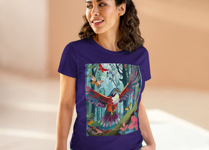 A Colorful Raptor Cotton Tee