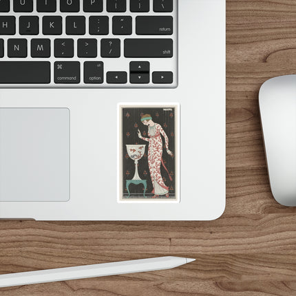 Robe d’intérieur by George Barbier Die-Cut Stickers (5 Stickers)