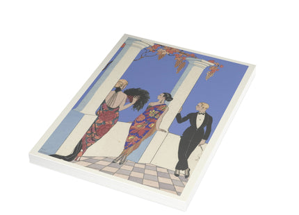 Le goût des châles by George Barbier Postcards (envelopes included) - Bundles of 10, 30, 50 Pieces