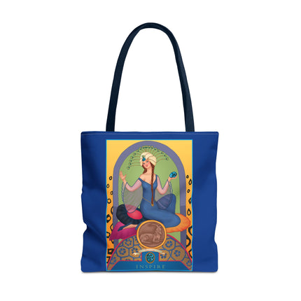 Astrology Gem Series: December & Tanzanite Tote Bag