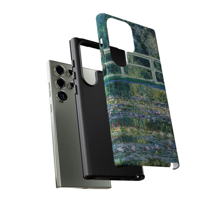 Water Lilies and Japanese Bridge by Claude Monet Phone Cases
