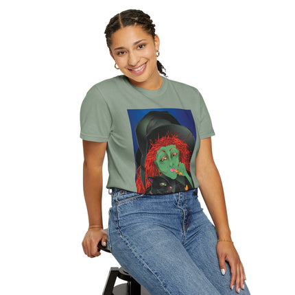 Mirror, Mirror A Witch's Touch Unisex Garment-Dyed T-shirt