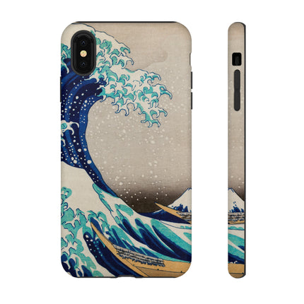 The Great Wave off Kanagawa by Katsushika Hokusai Phone Cases