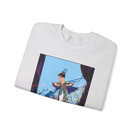 A Visual Journey by Umberto Brunelleschi Women's Heavy Blend™ Crewneck Sweatshirt
