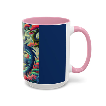 Mystic Guardian of the Sky Light Colorful Mugs (11oz, 15oz)