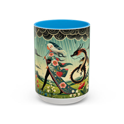 The Dragon Fairy’s Stride Colorful Mugs (11oz, 15oz)