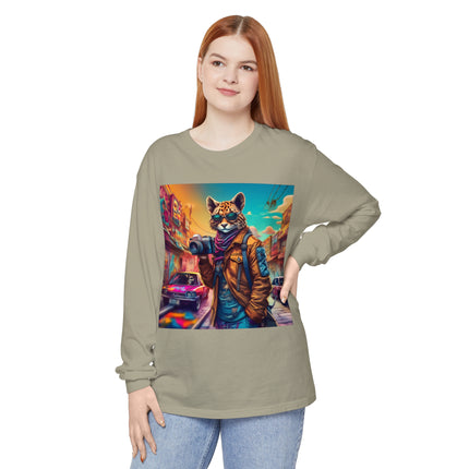Neon Photographer Long Sleeve T-Shirt