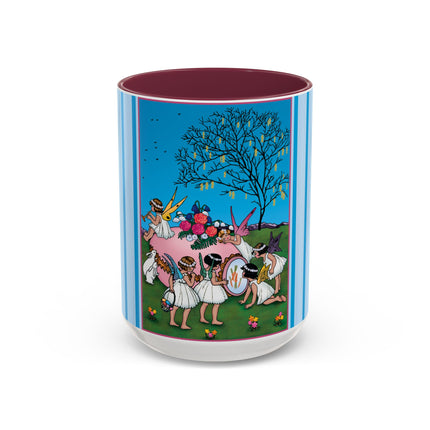 Enchanted Easter Gathering Colorful Mugs (11oz, 15oz)