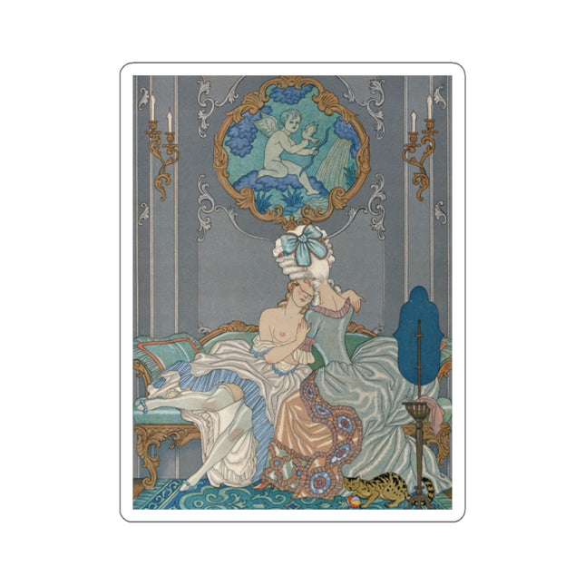 Liaisons Dangereuses by George Barbier Kiss-Cut Stickers (4 Sizes)