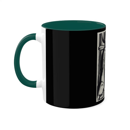 The Large Cow by Ernst Ludwig Kirchner Colorful Mugs, 11oz