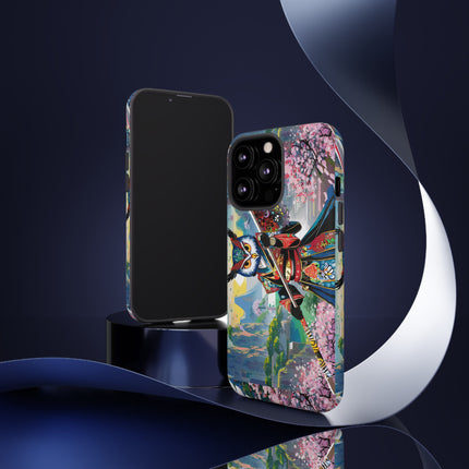 Cyberpunk Samurai Owl Phone Cases