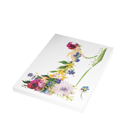 Blooming Splendor: A Floral Transformation Postcards (envelopes included) - Bundles of 10, 30, 50 Pieces
