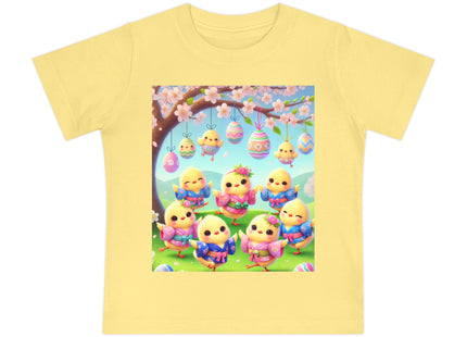 Easter Chicks and Springtime Wishes Baby T-Shirt