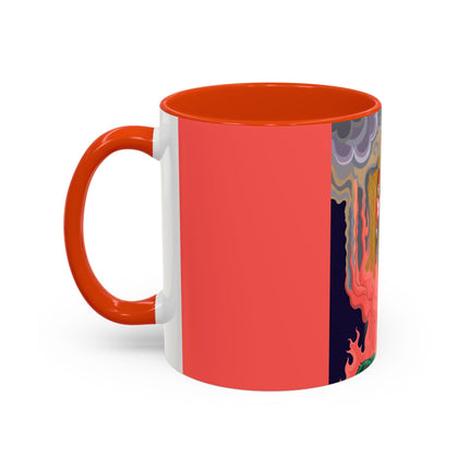 The Firebird's Awakening Colorful Mug (11oz, 15oz) – Ballet Fantasy, Mythic Fire & Art Deco Drama