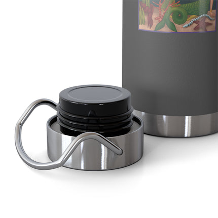 Three Mermaids with Strings of Pearls by Carlo Chiostri Copper Vacuum Insulated Bottle, 22oz
