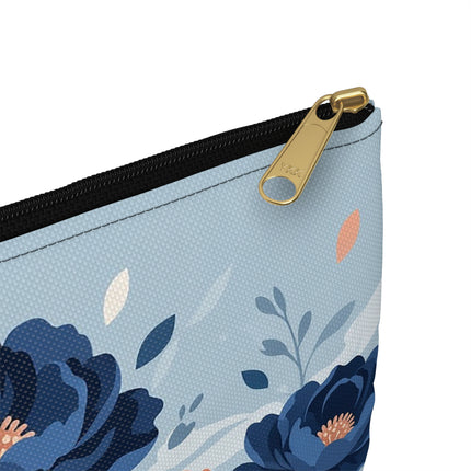 ☂️🌺 The Lady Of The Traveling Garden Accessory Pouch – Art Deco Floral Adventure