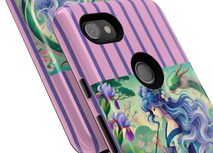 Fairy of the Koi Pond Phone Cases