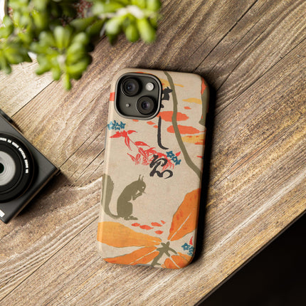 Book Illustration by Hashiguchi Goyō Phone Cases