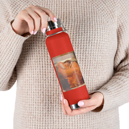 Flaming June by Frederic Leighton Copper Vacuum Insulated Bottle, 22oz