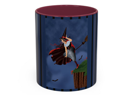 The Enchanted Witch Colorful Mugs, (11oz, 15oz)