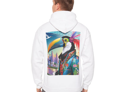 Cyber Toucan – Heavy Blend™ Hooded Sweatshirt