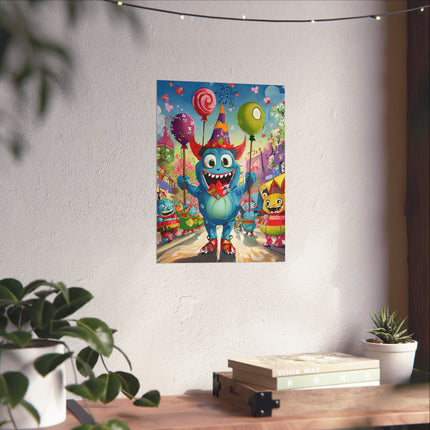 Monster Parade Madness Fine Art Posters