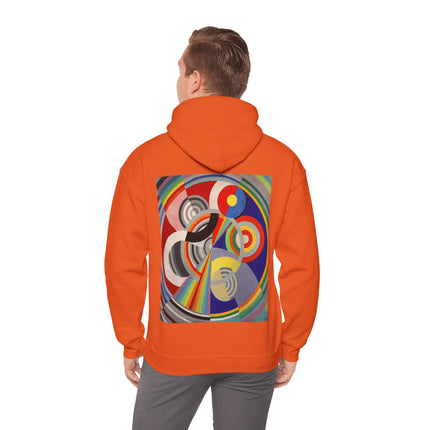 Rythme No. 1 by Robert Delaunay Heavy Blend™ Hooded Sweatshirt