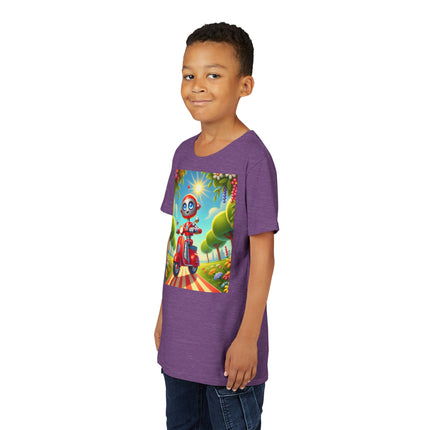 The Traveling Robot Youth Short Sleeve Tee