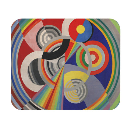 Rythme No. 1 by Robert Delaunay Mouse Pad, Rectangle