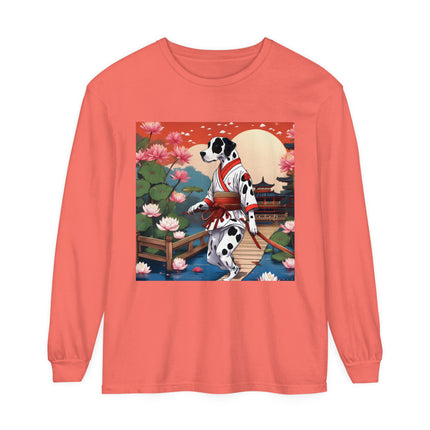 Doberman of the Rising Sun Long Sleeve T-Shirt