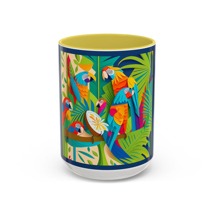 Colorful Macaws Colorful Mugs (11oz, 15oz)