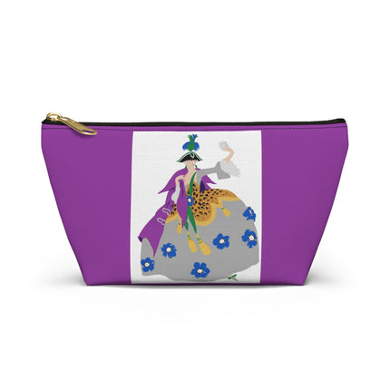 Masquerade Marquise Cosmetic Bag – Art Deco Glamour & Carnival Mystique