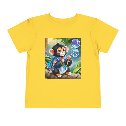 Bubble Magic in the Jungle Toddler Short Sleeve Tee