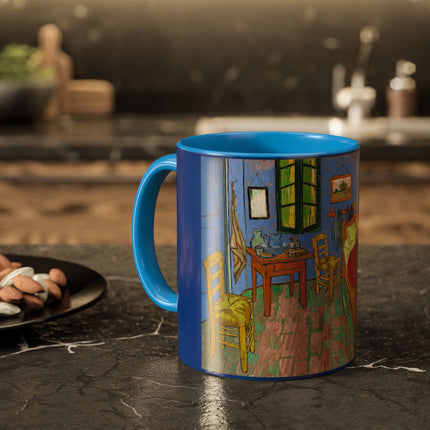 The Bedroom by Vincent van Gogh Colorful Mugs (11oz, 15oz)