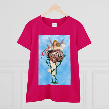 Enchanting Serenity Women's Midweight Cotton Tee