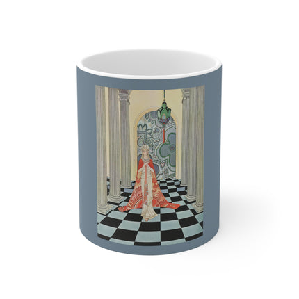 Cadmus Beheld a Female Figure by Virginia Frances Sterrett Ceramic Mug 11oz