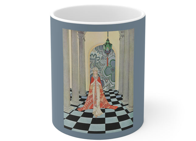 Cadmus Beheld a Female Figure by Virginia Frances Sterrett Ceramic Mug 11oz