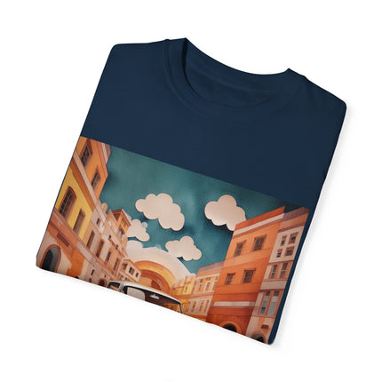 1960 Alfa Romeo Giulietta Unisex Garment-Dyed T-shirt