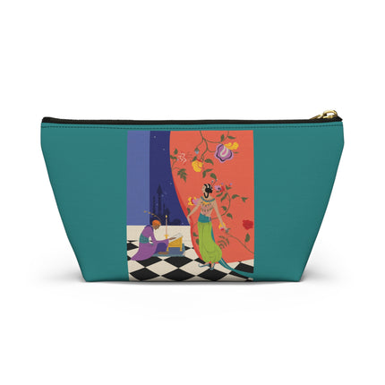 Midnight Arabian Reverie Cosmetic Bag – Exotic Elegance & Mystical Enchantment