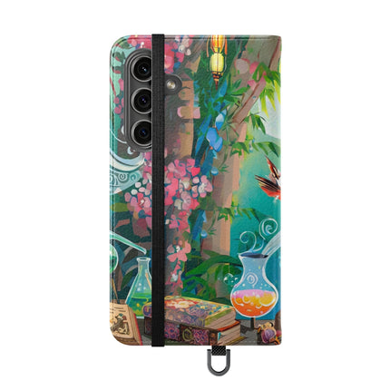 🦉✨ Owl's Magical Workshop Flip Case – Enchanted Wisdom & Arcane Wonder