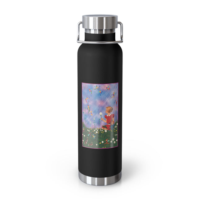 Whimsical Moments Copper Vacuum Insulated Bottle, 22 oz