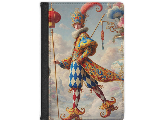 The Ornamental Jester Passport Cover