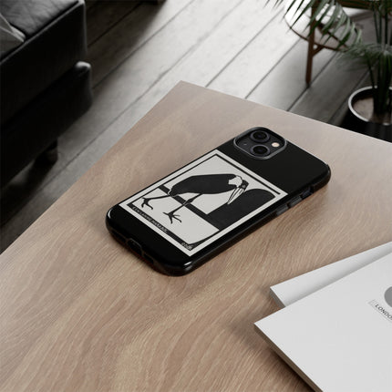 A Lame Marabou by Samuel Jessurun de Mesquita Phone Cases