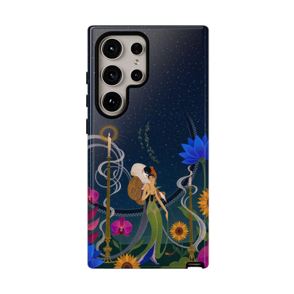🌙🕯️ The Lady Of The Midnight Garden Phone Case – Art Deco Nocturne